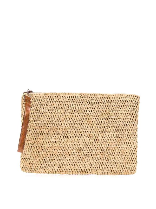 IBELIV: クラッチバッグ - クラッチバッグ - ブラウン