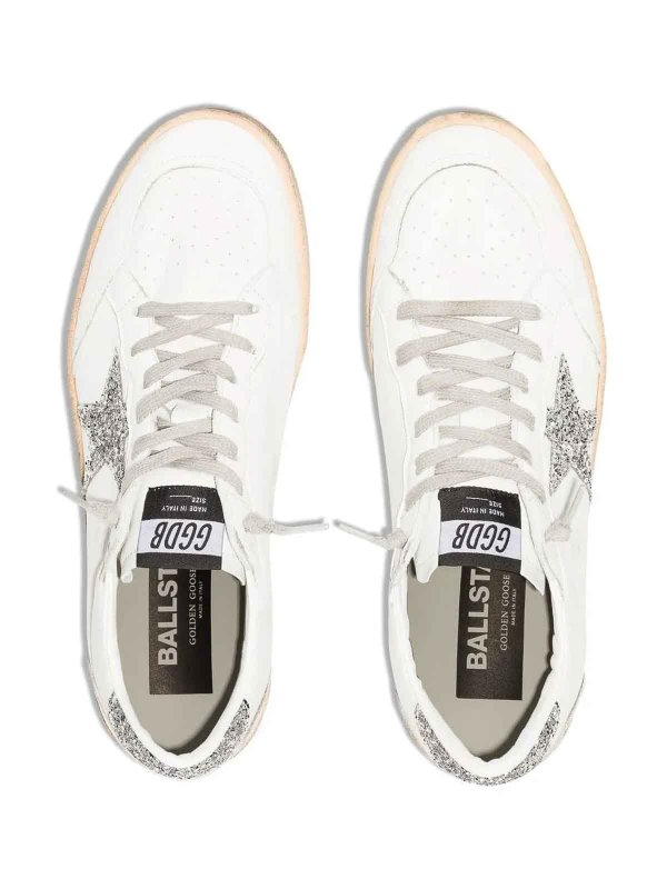 GOLDEN GOOSE: Chaussures de sport online - Baskets - Argent