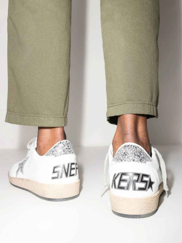 The Best Shops GOLDEN GOOSE: Chaussures de sport - Baskets - Argent