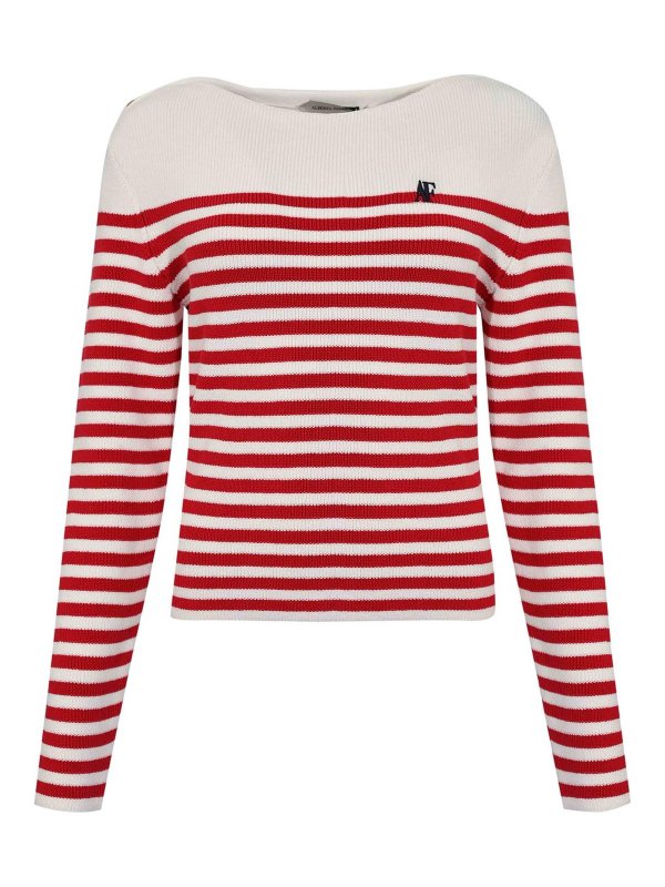 ALBERTA FERRETTI: クルーネック - クルーネック - 赤