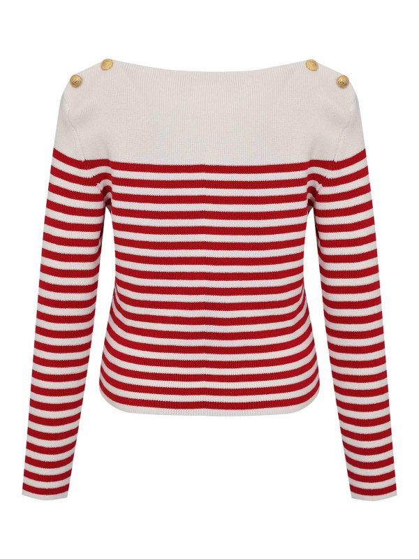 ALBERTA FERRETTI: クルーネック online - クルーネック - 赤