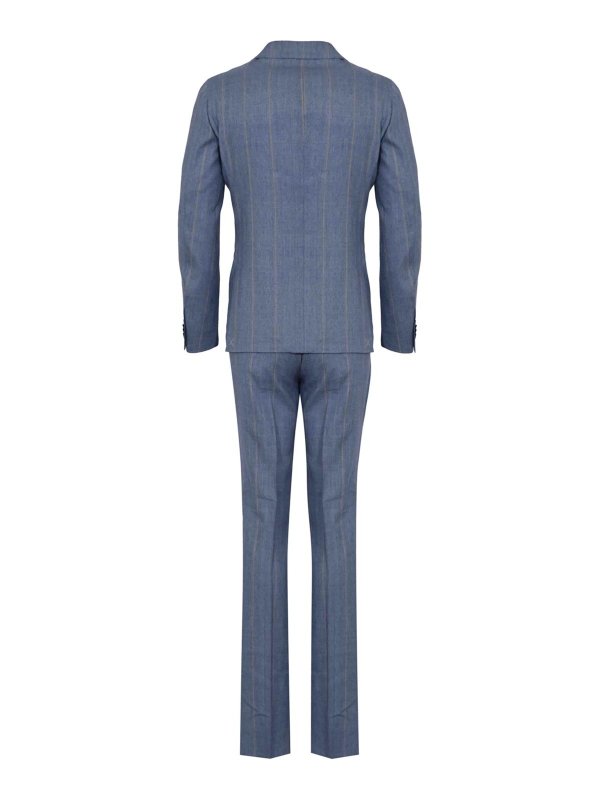 CORNELIANI: Robe longueur genou online - Robe Au Genou - Denim