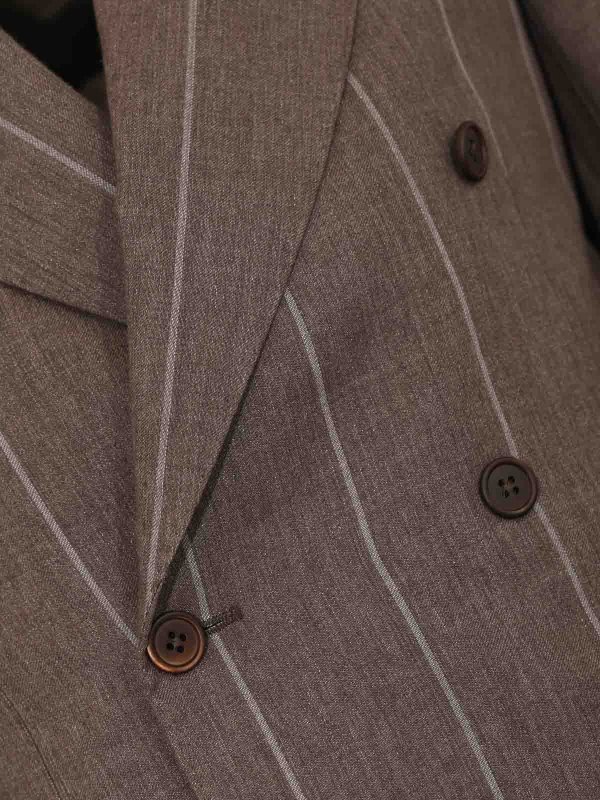 The Best Shops CORNELIANI: Robe longueur genou - Robe Au Genou - Marron