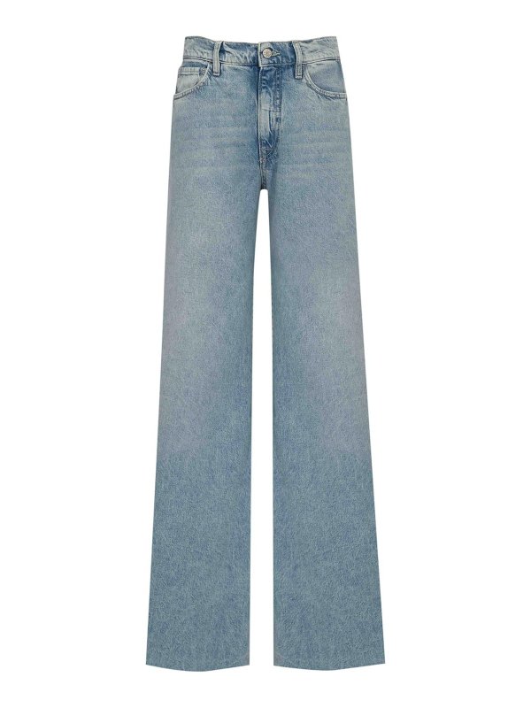 CYCLE JEANS: ベルボトムジーンズ - フレアジーンズ - ブルー