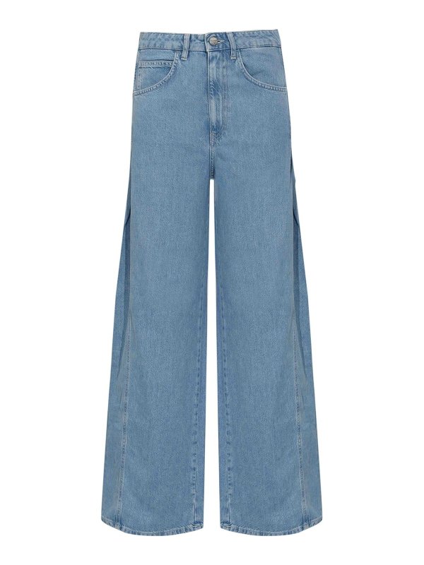 DONDUP: ストレートジーンズ - ストレートジーンズ - ブルー