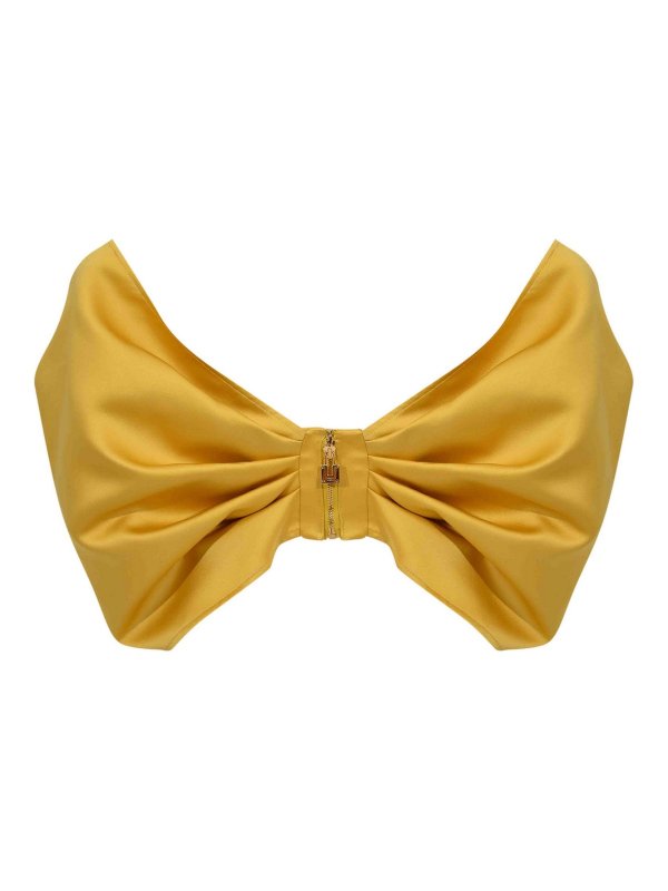 ELISABETTA FRANCHI: Tops & Débardeurs online - Top - Jaune Clair