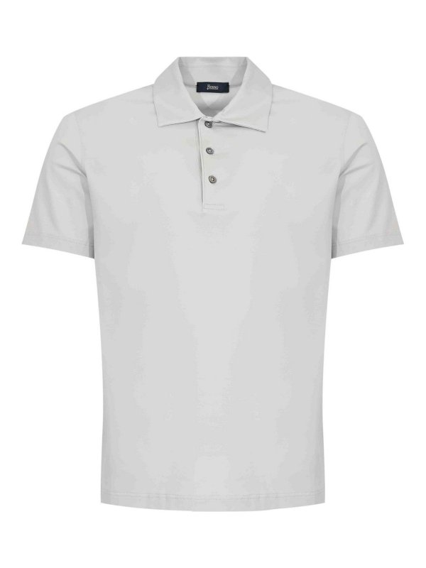 HERNO: ポロシャツ - ポロシャツ - グレー