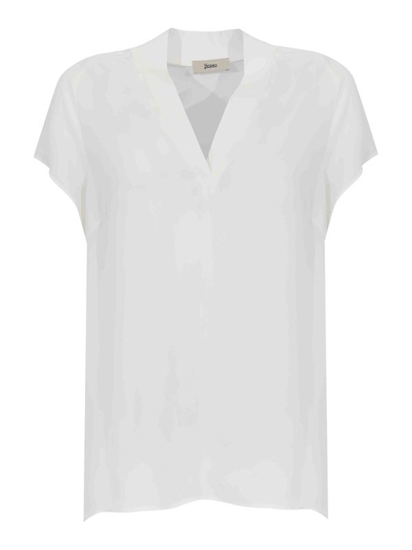 HERNO: ブラウス - ブラウス - 白