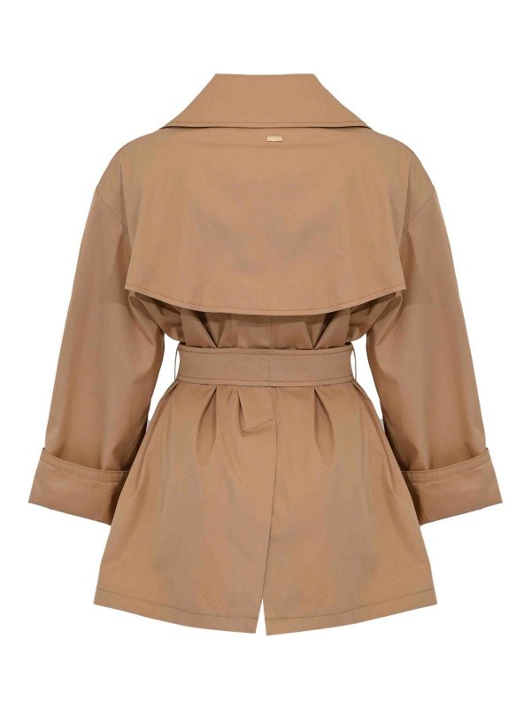 HERNO: トレンチコート online - トレンチコート - キャメル