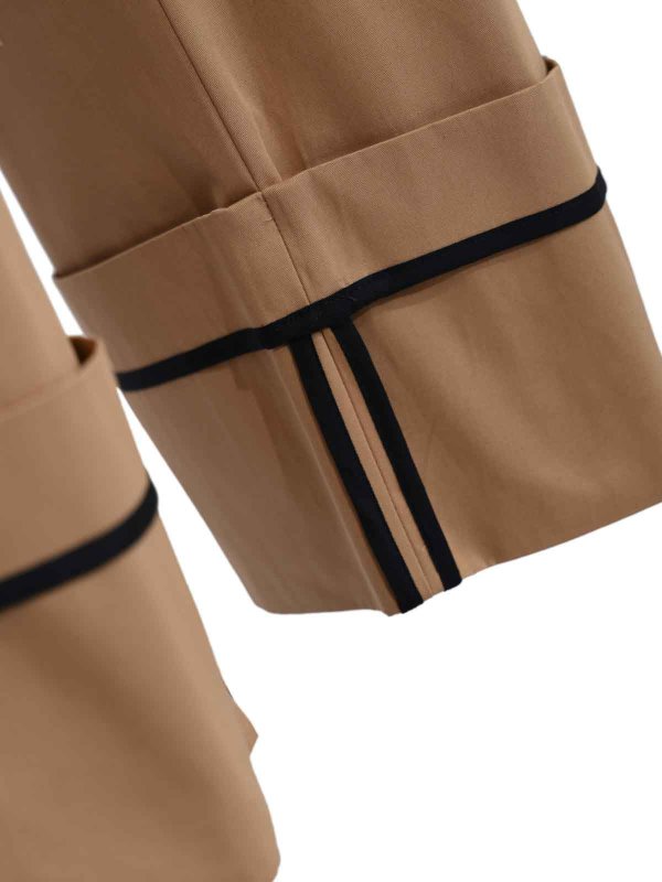 The Best Shops HERNO: カジュアルトラウザー - カジュアルパンツ - キャメル