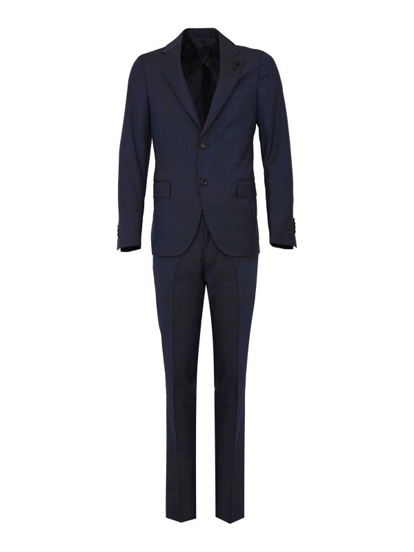 LARDINI: pantaloni casual - Vestito  Monopetto Iconic Reg In Lana