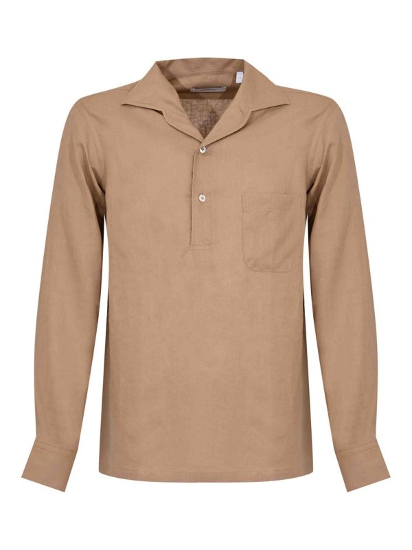 LARDINI: シャツ - シャツ - ブラウン