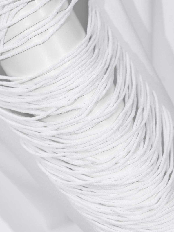 The Best Shops LIVIANA CONTI: Strickpullover mit Rundhalsausschnitt - Rundhalspullover - Weiß