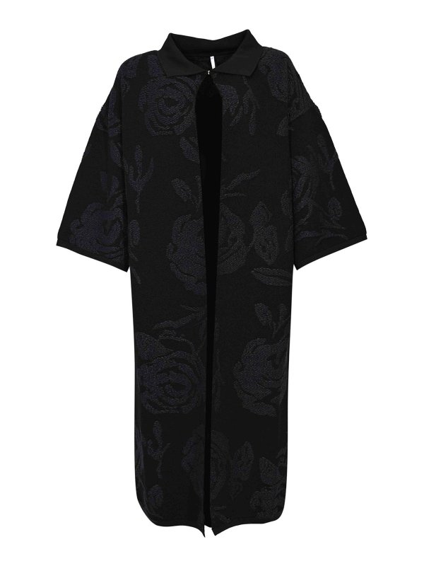 LIVIANA CONTI: Manteaux au genou - Manteau Au Genou - Noir