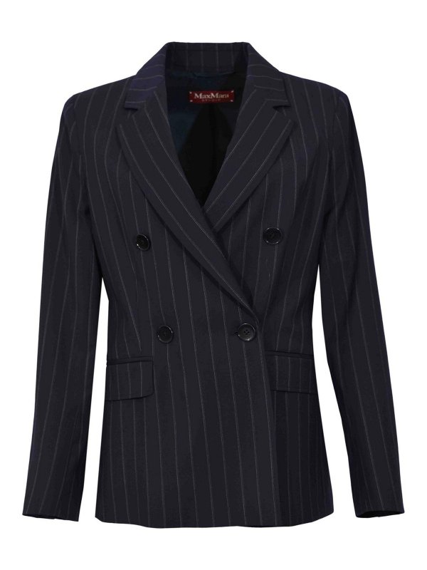 MAX MARA STUDIO: ブレザー - ブレザー - ブルー