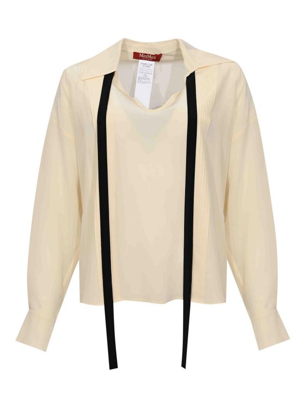 MAX MARA STUDIO: ブラウス - ブラウス - ベージュ