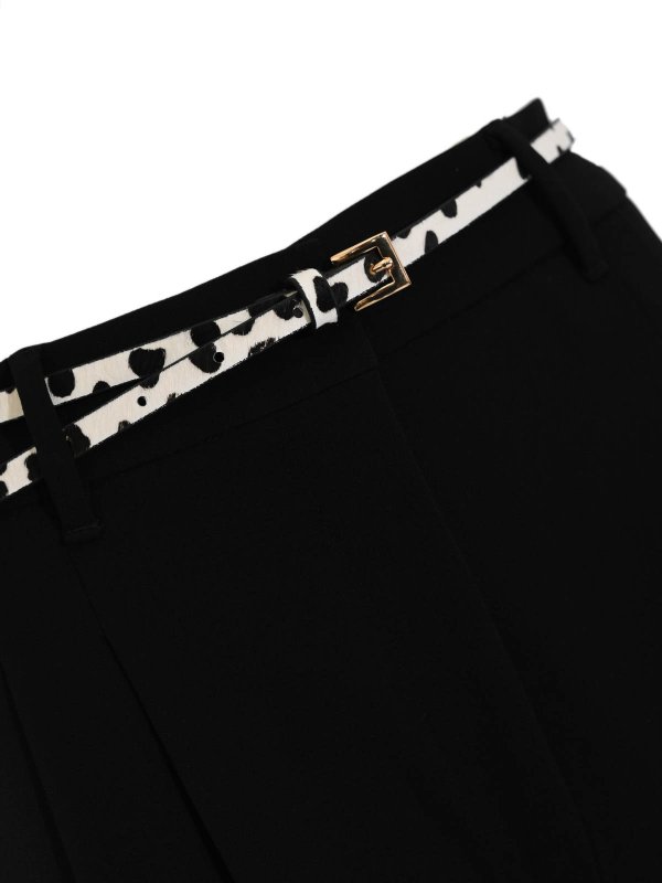 The Best Shops MAX MARA STUDIO: カジュアルトラウザー - カジュアルパンツ - 黒