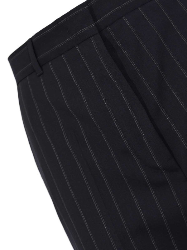 The Best Shops MAX MARA STUDIO: カジュアルトラウザー - カジュアルパンツ - ブルー