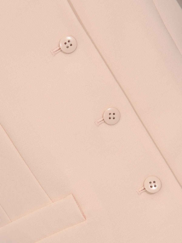 The Best Shops MAX MARA STUDIO: ベスト＆チョッキ - ウェストコート/ジレ - ヌードカラー