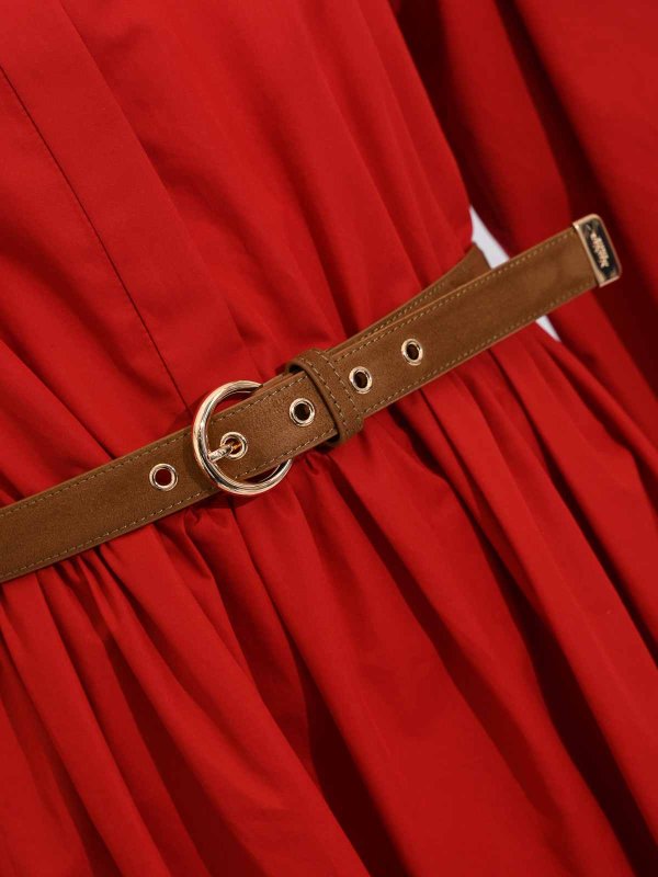 The Best Shops MAX MARA STUDIO: ニーレングスドレス - 膝丈ドレス - 赤