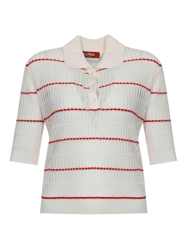 MAX MARA STUDIO: クルーネック - クルーネック - 白