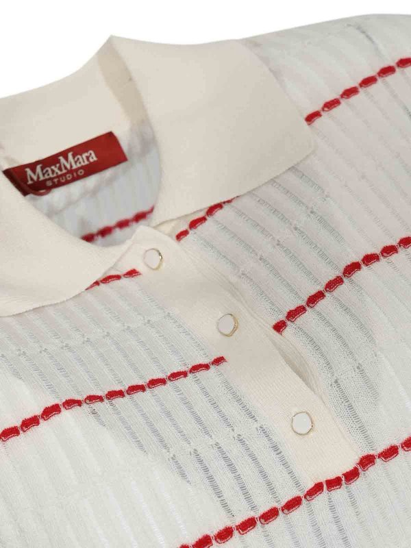 The Best Shops MAX MARA STUDIO: クルーネック - クルーネック - 白