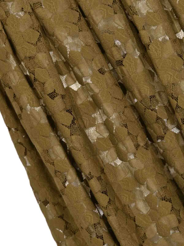 The Best Shops MAX MARA STUDIO: ニーレングススカート＆ミディ丈 - 膝丈/ミディスカート - 緑