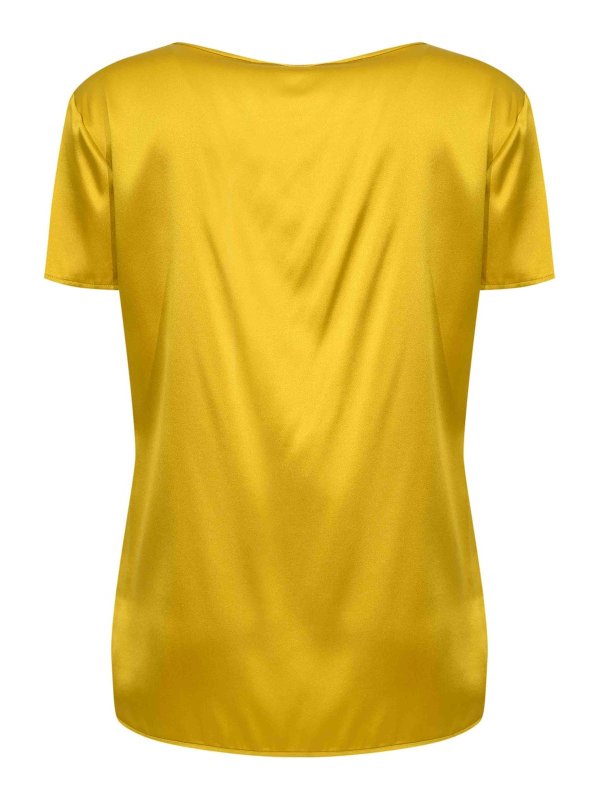 Max Mara: Blusen online - Bluse - Dunkelgelb