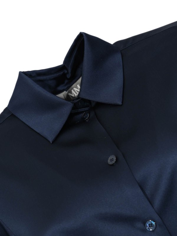 The Best Shops Max Mara: シャツ - シャツ - ブルー