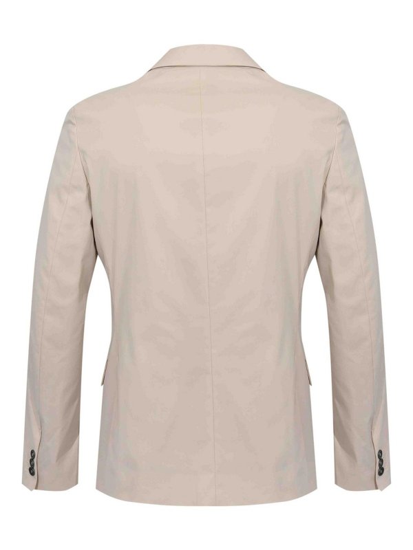 Paolo Pecora: blazers online - Double-breasted jacket in ice cotton blend