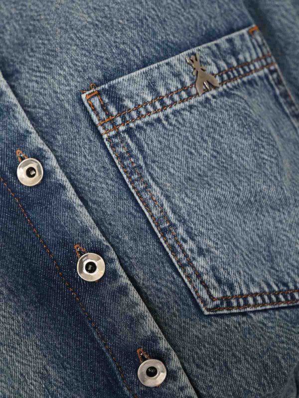 The Best Shops PATRIZIA PEPE: Robe longueur genou - Robe Au Genou - Bleu