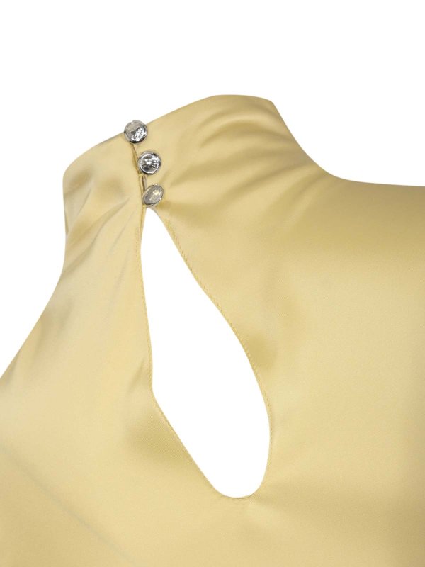 The Best Shops PATRIZIA PEPE: Robe longueur genou - Robe Au Genou - Crème