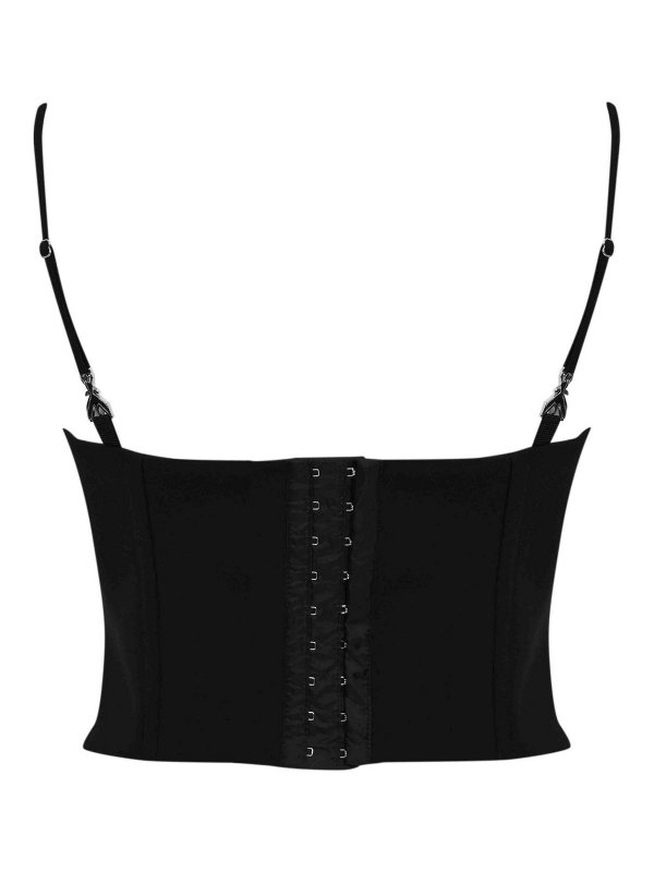 PATRIZIA PEPE: Tops & Débardeurs online - Top - Noir