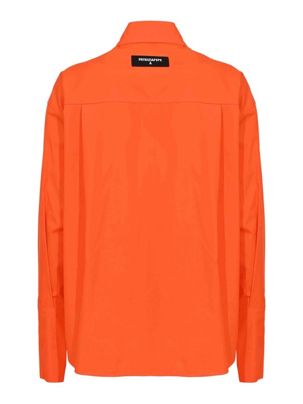 PATRIZIA PEPE: Camisas online - Camisa - Naranja