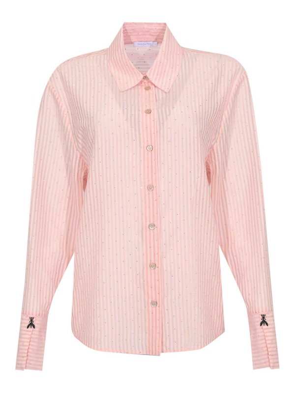 PATRIZIA PEPE: Hemden - Hemd - Rosa