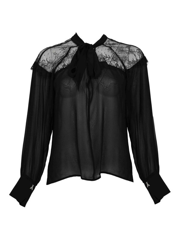 PATRIZIA PEPE: Blouses - Blouse - Noir