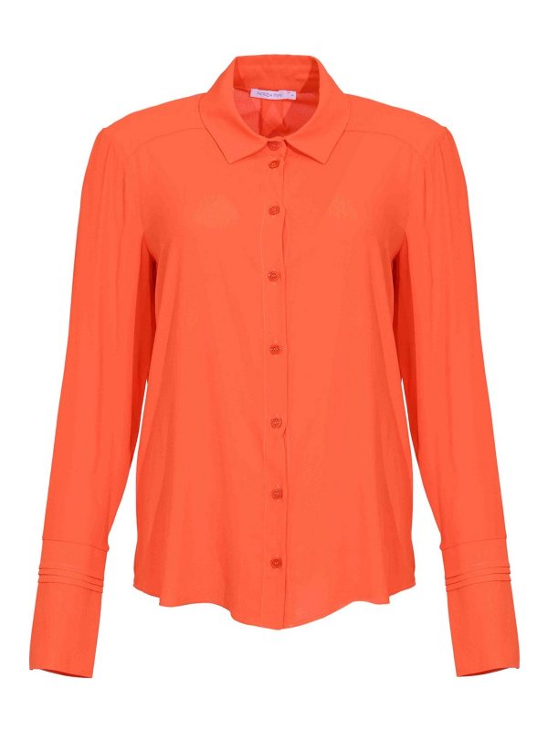 PATRIZIA PEPE: Camisas - Camisa - Naranja