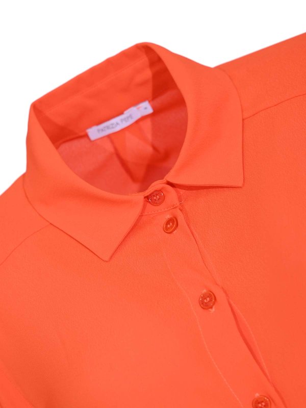 The Best Shops PATRIZIA PEPE: Camisas - Camisa - Naranja