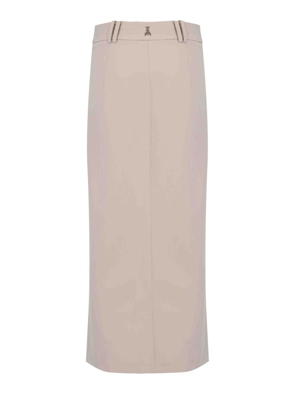 PATRIZIA PEPE: Jupes midi et au genou online - Jupe Midi - Gris Clair