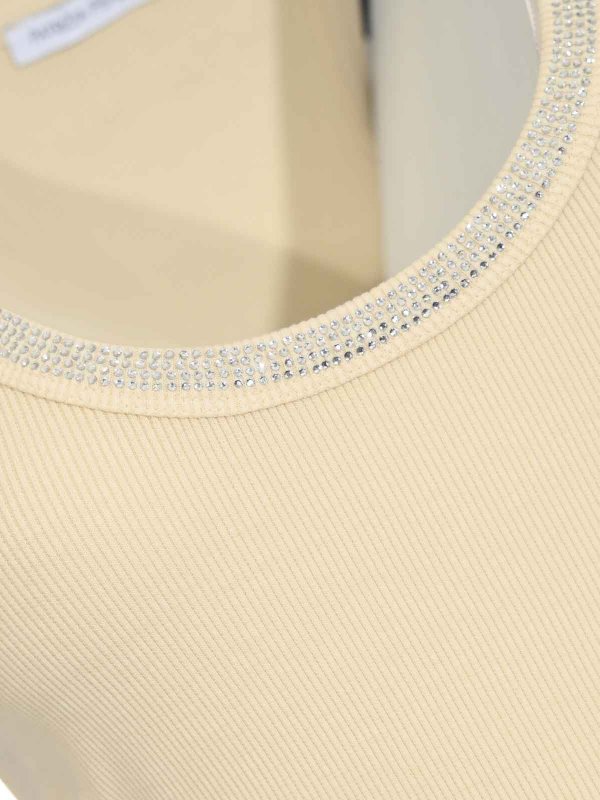 The Best Shops PATRIZIA PEPE: Tops y camisetas sin mangas - Top - Blanco