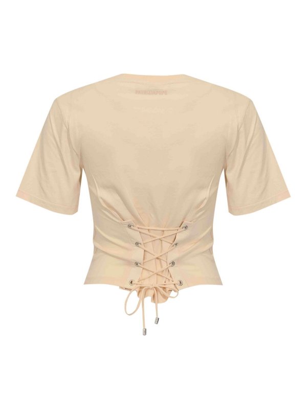 PATRIZIA PEPE: T-shirts online - T-Shirt - Blanc