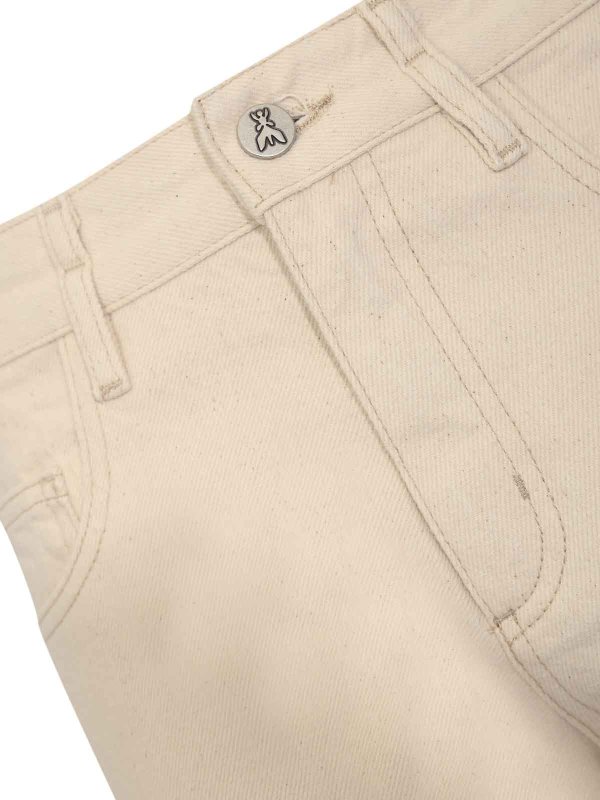 The Best Shops PATRIZIA PEPE: Jeans à jambe droite - Jean Droit - Beige