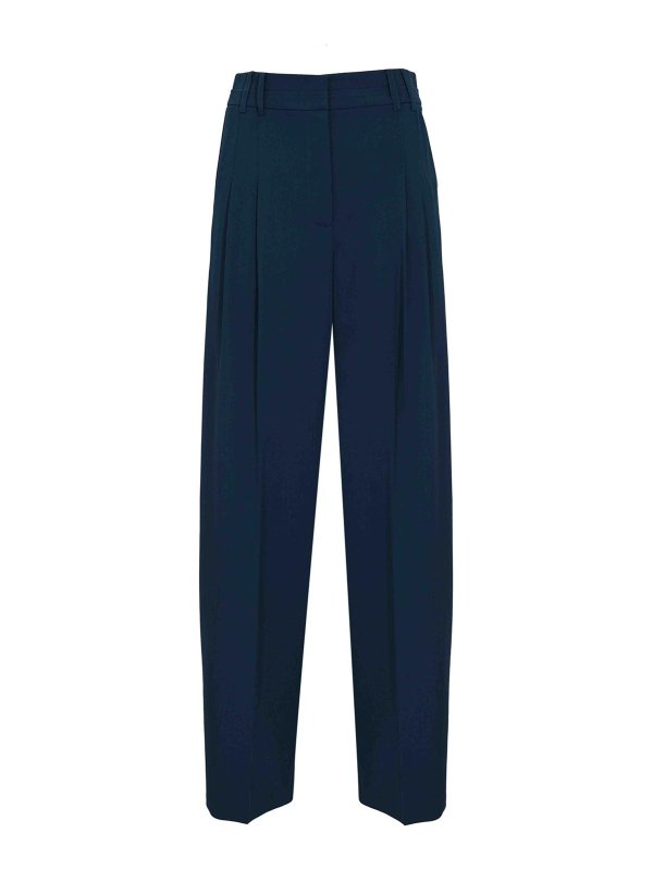 PATRIZIA PEPE: Pantalones casual - Pantalón Casual - Azul