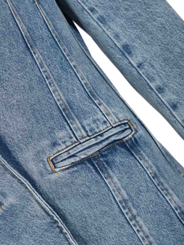 The Best Shops PATRIZIA PEPE: giacche blazer - Blazer In Denim Di Cotone