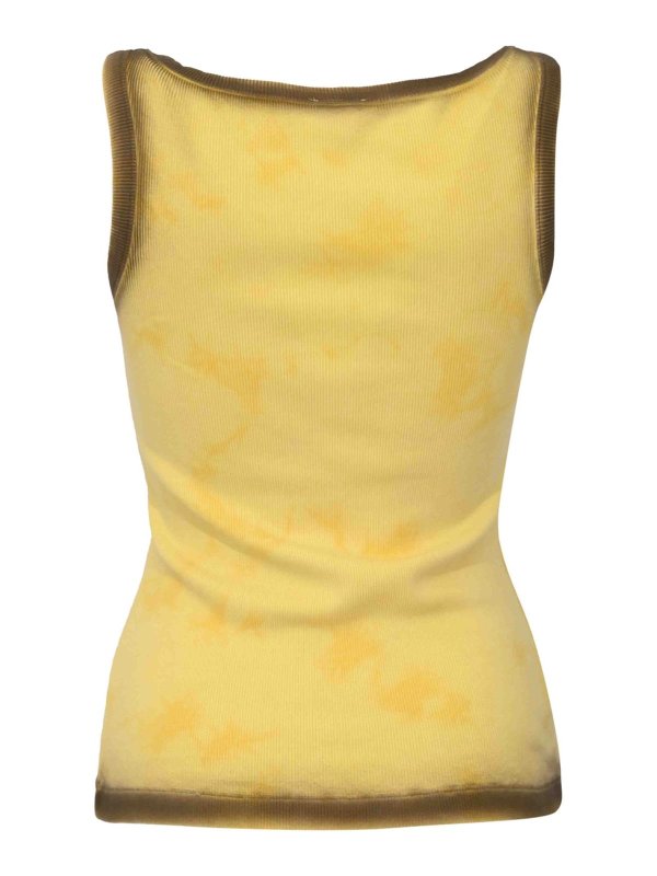 Pinko: Tops y camisetas sin mangas online - Top - Amarillo