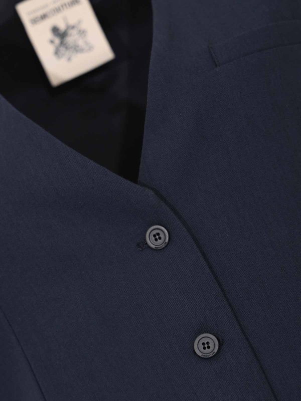 The Best Shops Semicouture: ベスト＆チョッキ - ウェストコート/ジレ - ブルー