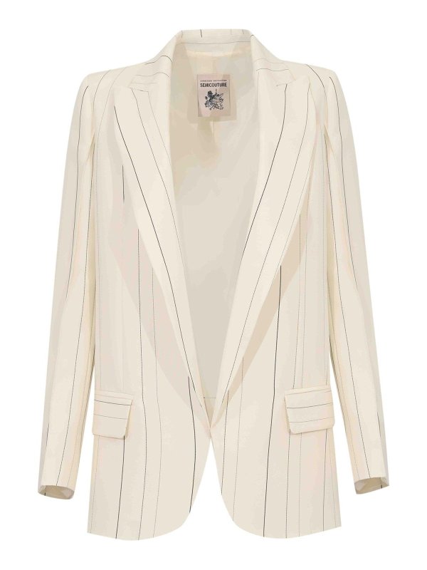 Semicouture: カジュアルジャケット - カジュアルジャケット - マルチカラー