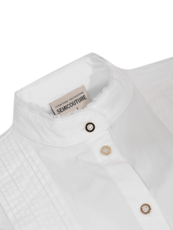 The Best Shops Semicouture: Camisas - Camisa - Beis Oscuro