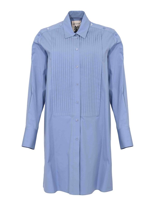 Semicouture: Hemden - Hemd - Hellgrau