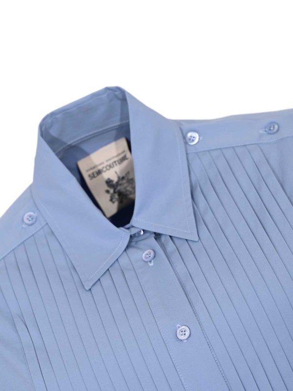 The Best Shops Semicouture: Hemden - Hemd - Hellgrau